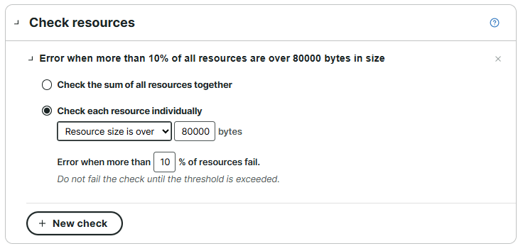 screenshot error condition individual resources are too big